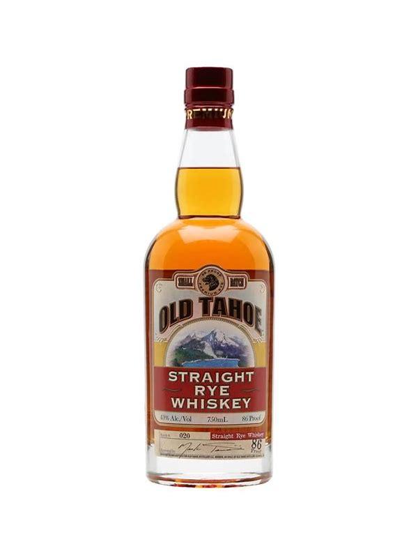 Old Tahoe Straight Rye Whiskey  Small Batch