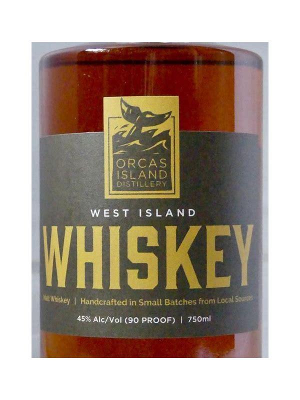 Orcas Island West Island Whiskey  Small Batch