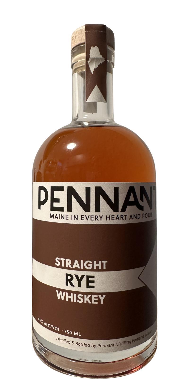 Pennant Straight Rye Whiskey