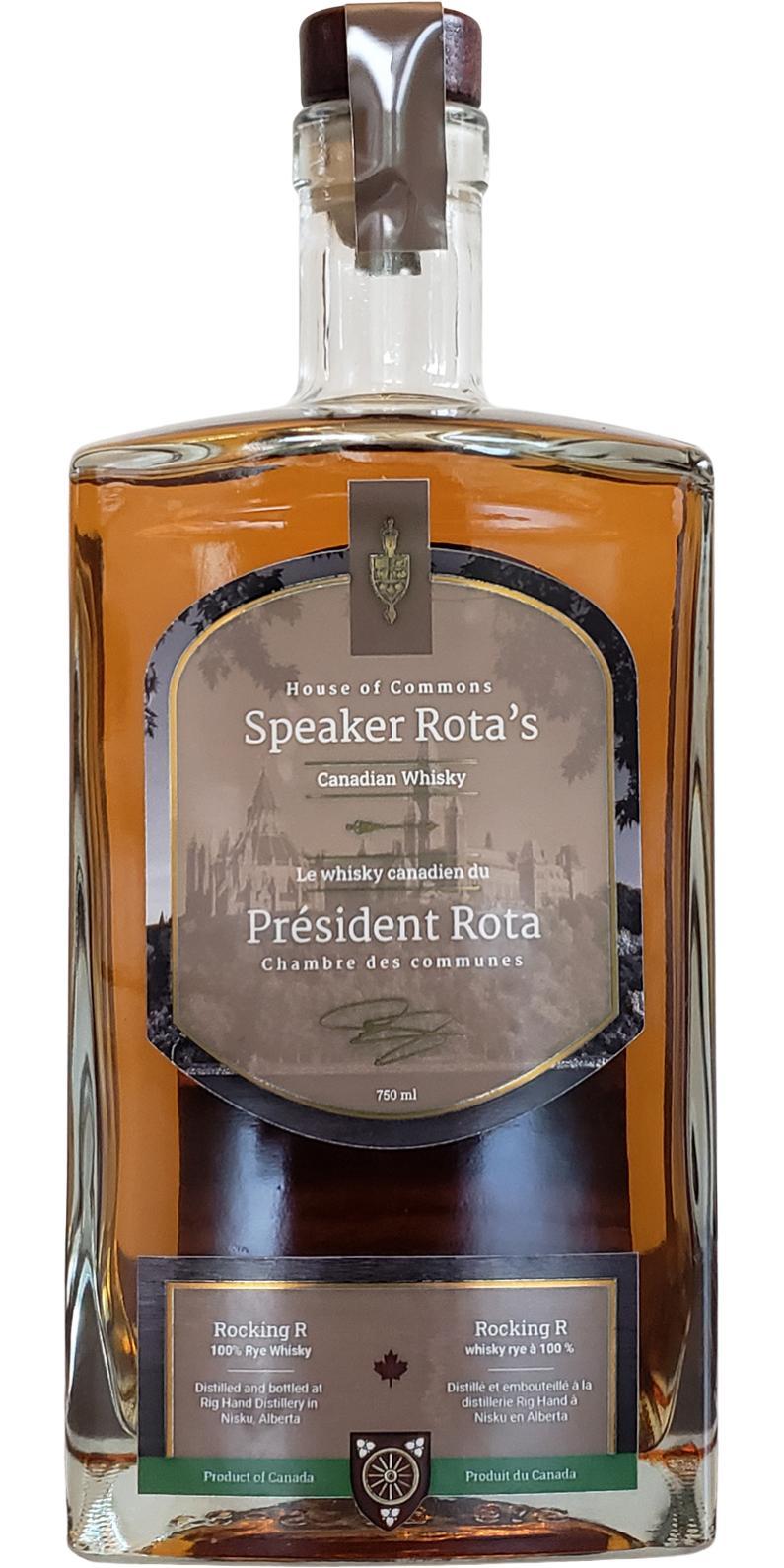 House of Commons Speaker Rota's  Rocking R