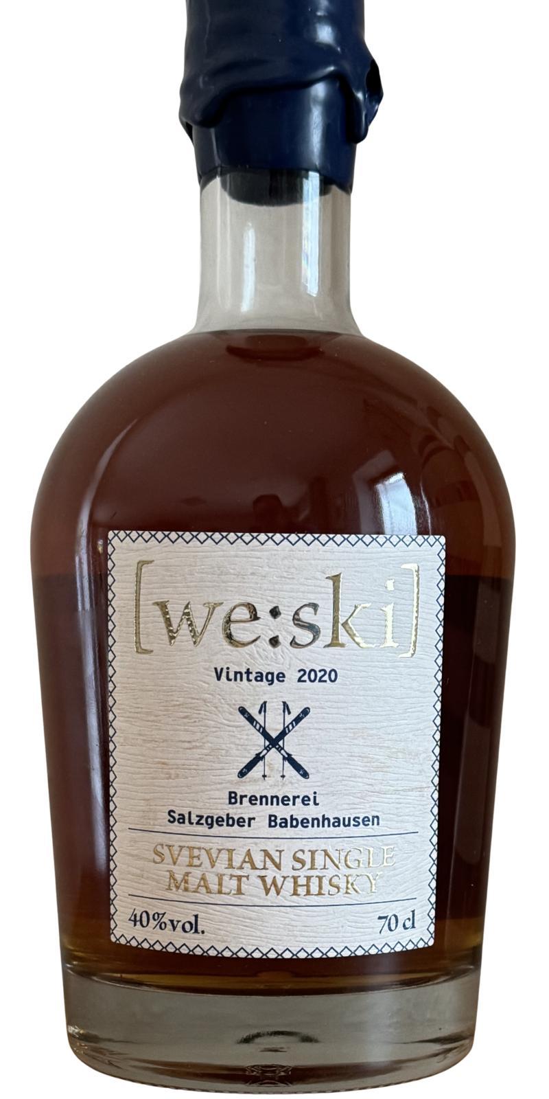 We:ski 2020  Svevian Singel Malt