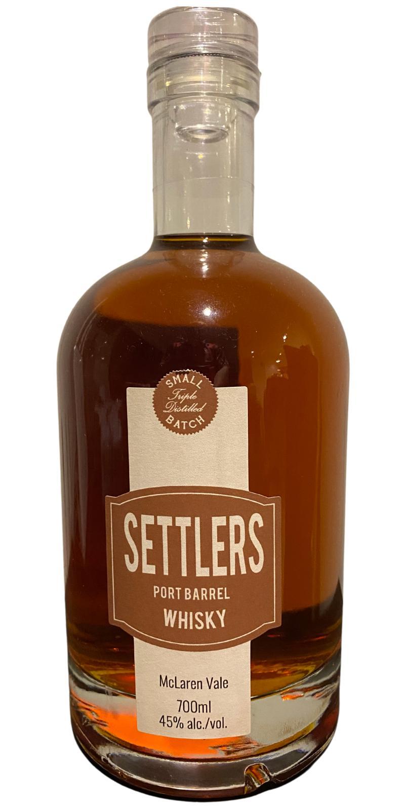 Settlers Moonshine Whisky  Small Batch Triple Distilled