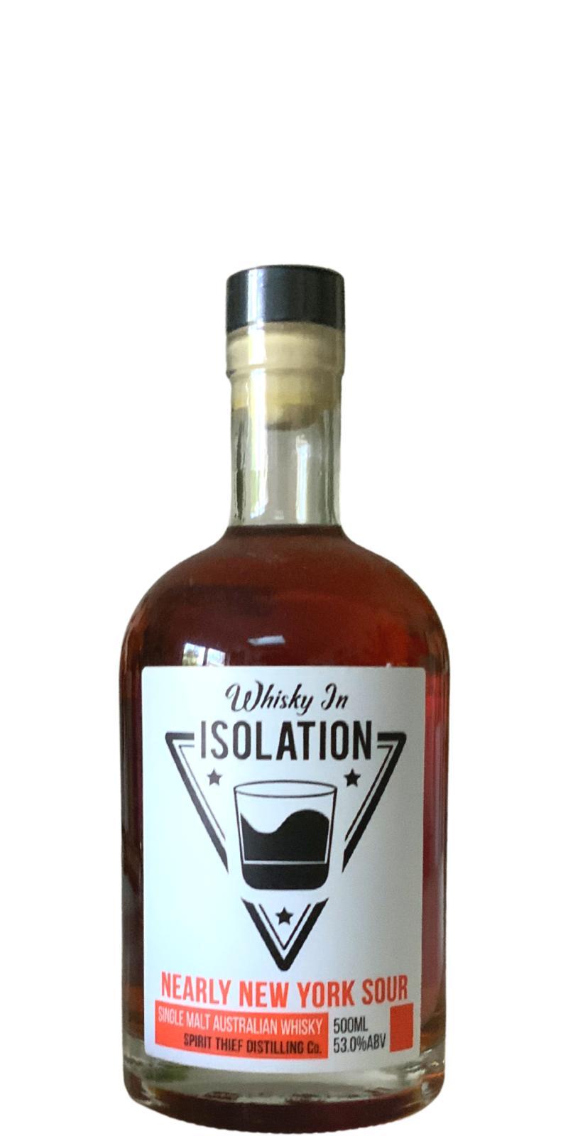 Spirit Thief 04-year-old WhiI  Nearly New York Sour