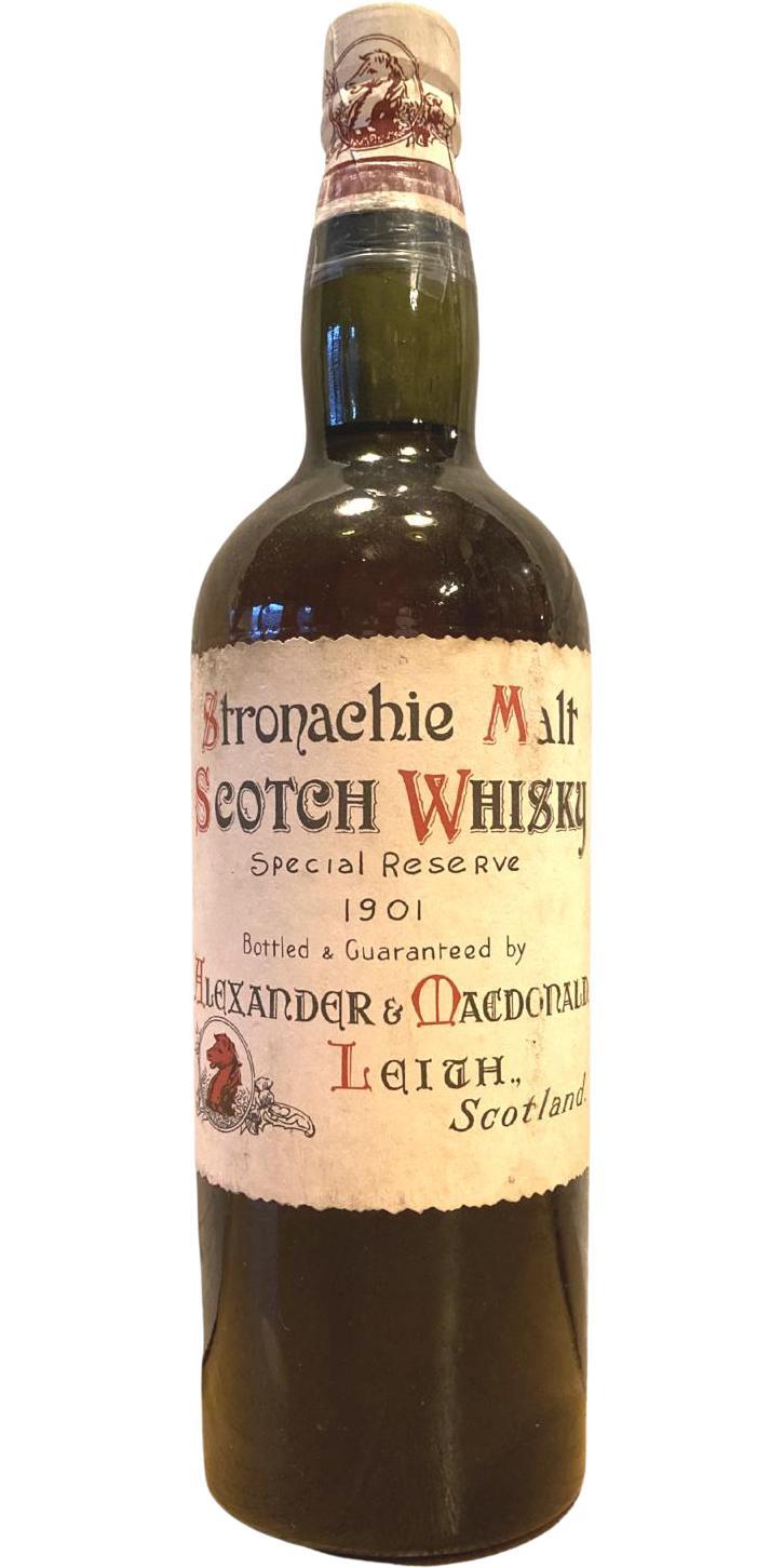 Stronachie Malt Scotch Whisky  Special Reserve