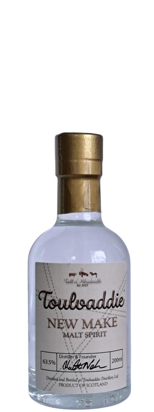 Toulvaddie New Make Malt Spirit