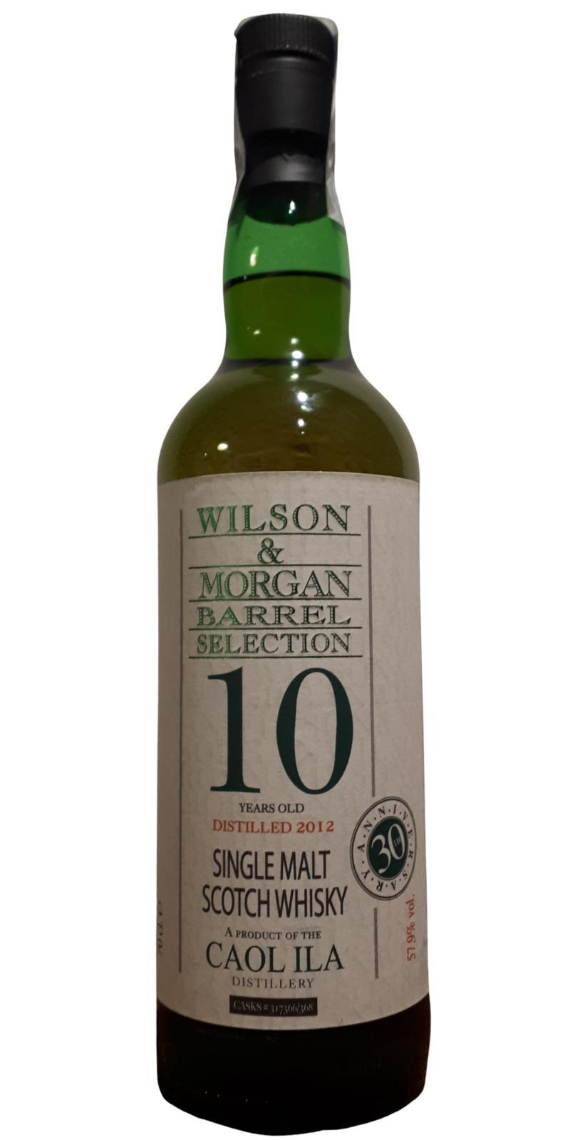 Caol Ila 2012 WM Barrel Selection - 30th Anniversary