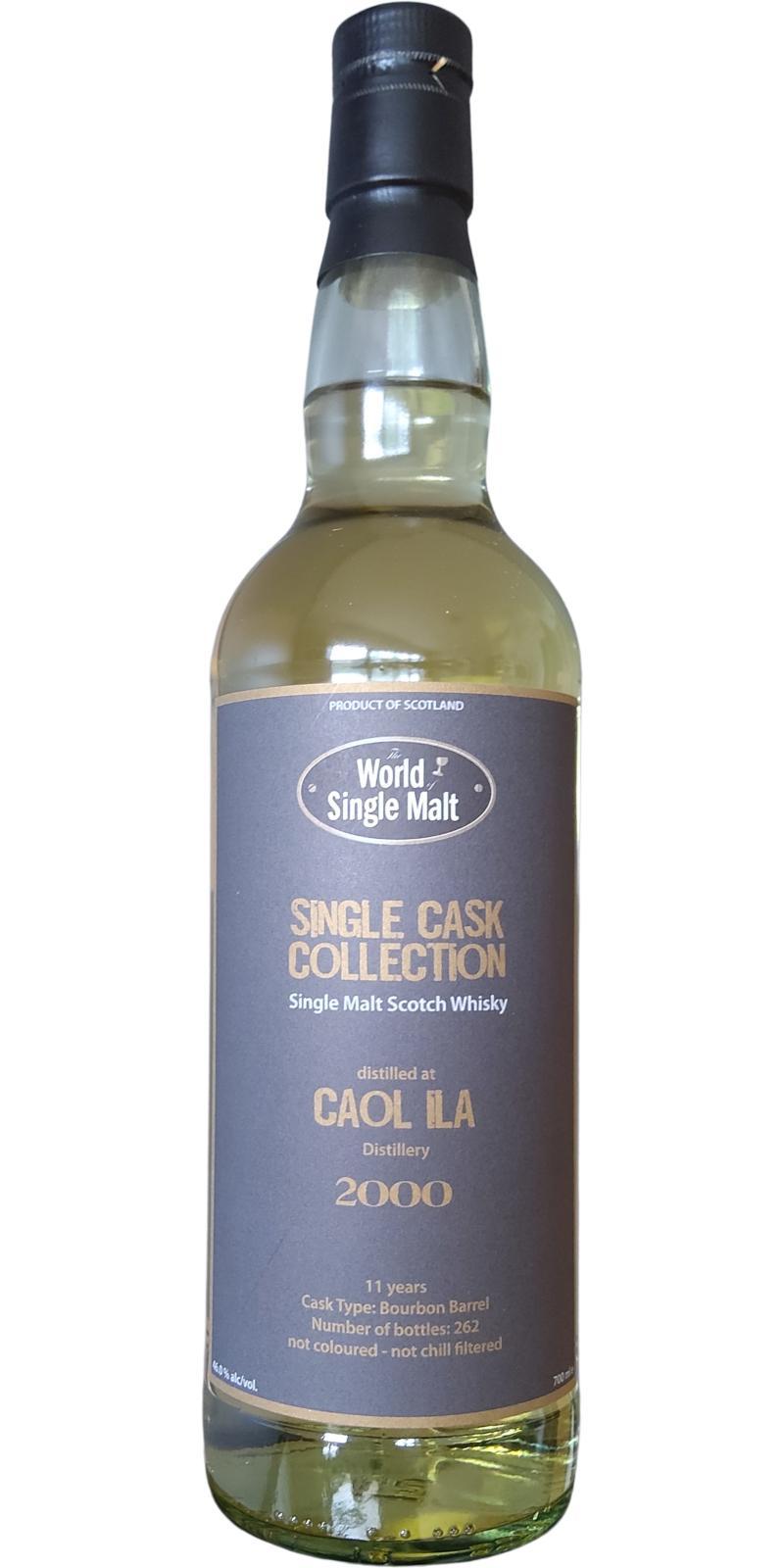 Caol Ila 2000 WSM Single Cask Collection