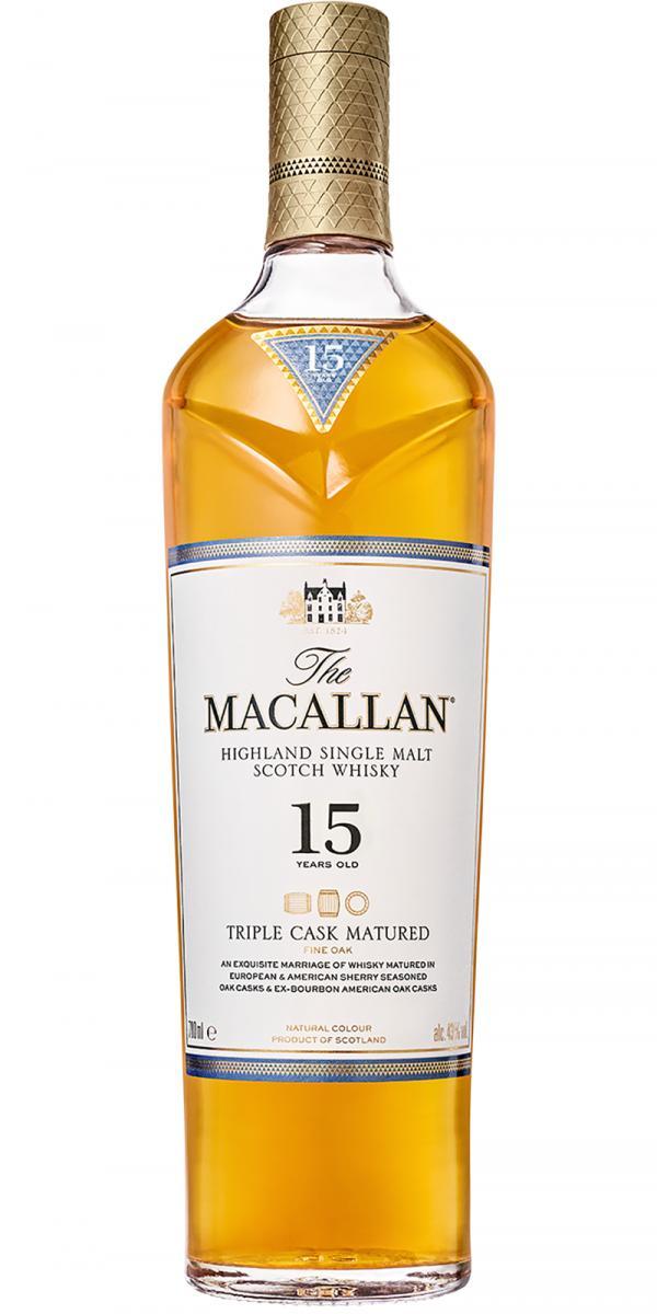 Macallan 15-year-old  Triple Cask Matured - Fine Oak