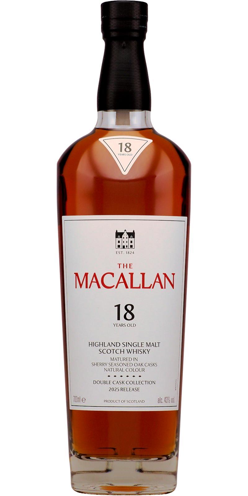 Macallan 18-year-old  Double Cask Collection