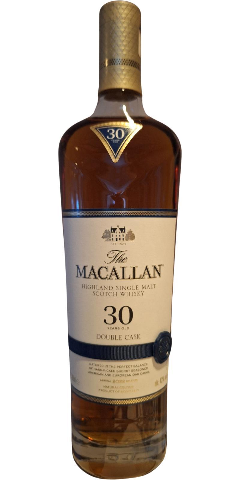 Macallan 30-year-old  Double Cask