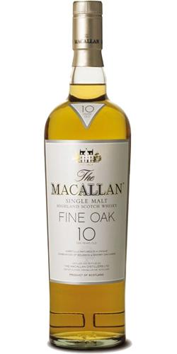 Macallan 10-year-old  Fine Oak