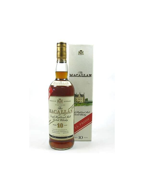Macallan 10-year-old  Full Proof