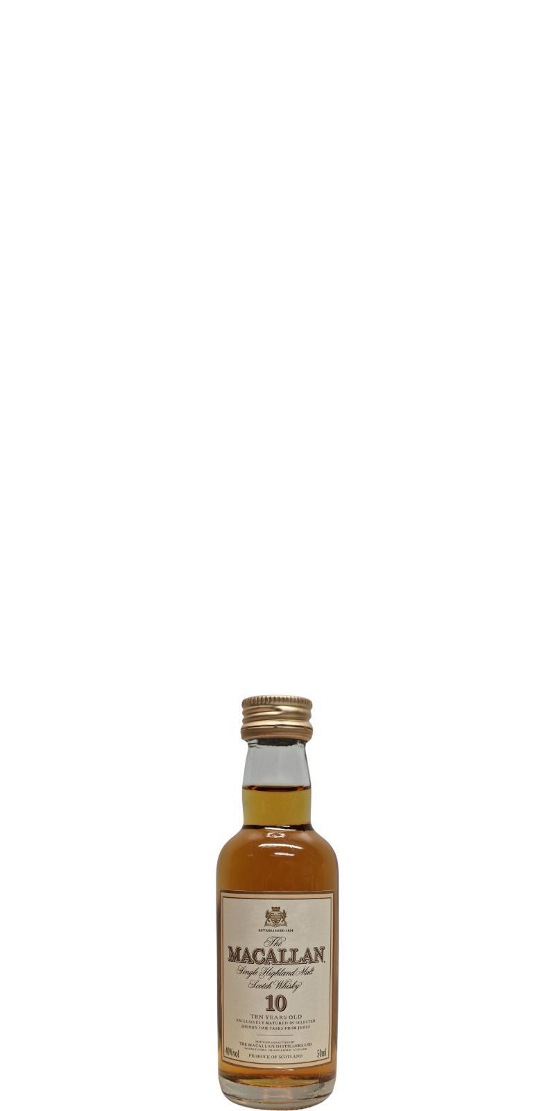 Macallan 10-year-old