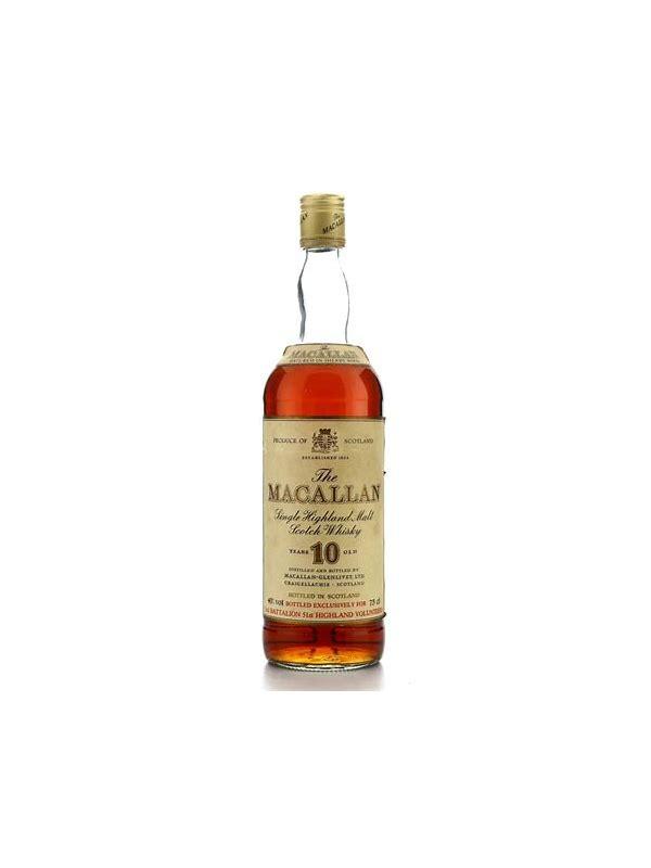 Macallan 10-year-old  51st Highland volunteers