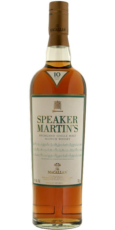 Macallan 10-year-old  Speaker Martin's - 3rd Edition