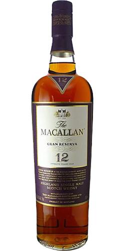 Macallan 12-year-old  Gran Reserva