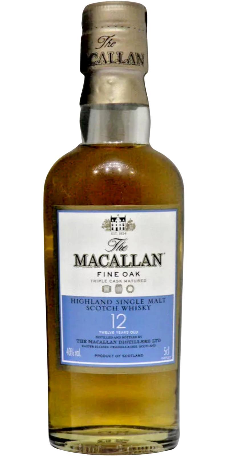 Macallan 12-year-old  Fine Oak - Triple Cask Matured