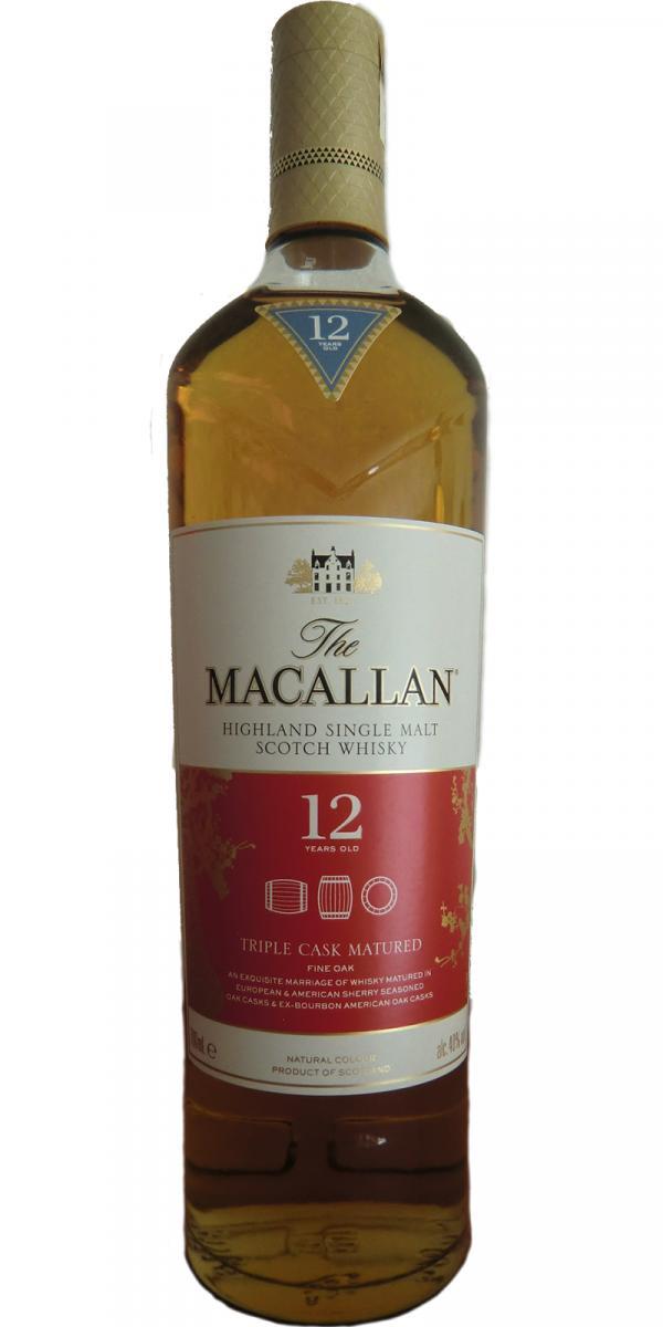 Macallan 12-year-old  Triple Cask Matured