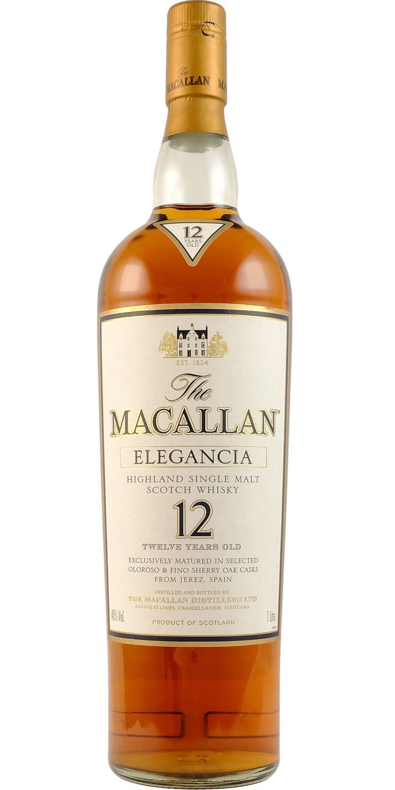 Macallan 12-year-old  Elegancia