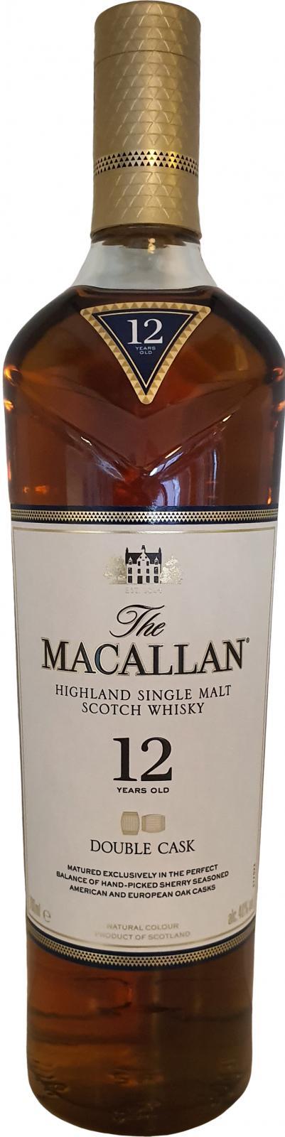 Macallan 12-year-old  Double Cask