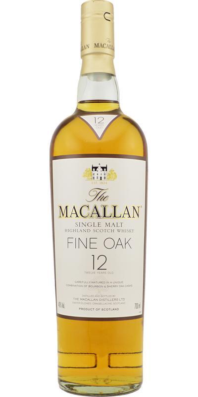 Macallan 12-year-old  Fine Oak