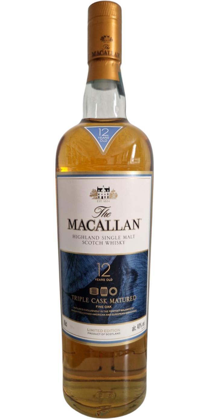 Macallan 12-year-old  Triple Cask - Albert Watson Limited Edition