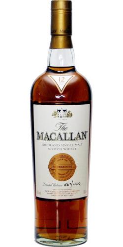 Macallan 12-year-old  Re-Awakening - Limited Release