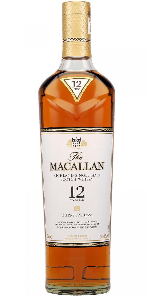 Macallan 12-year-old  Sherry Oak Cask