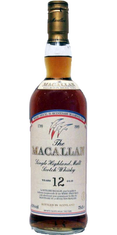 Macallan 12-year-old  Revolution Francaise