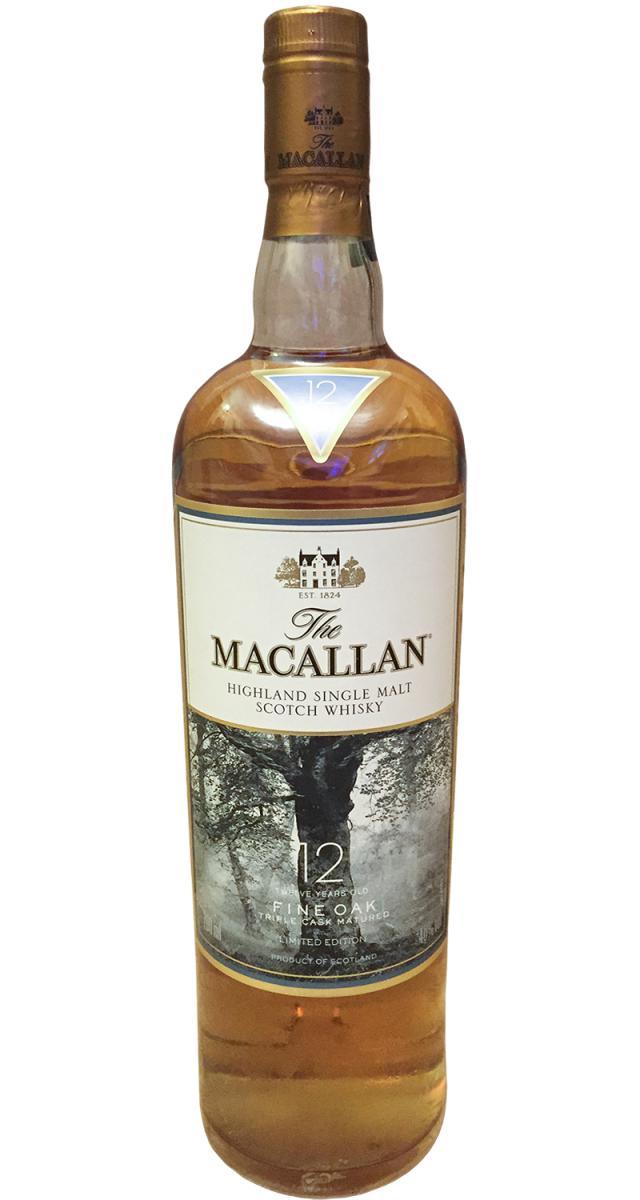 Macallan 12-year-old  Fine Oak - Triple Cask Matured