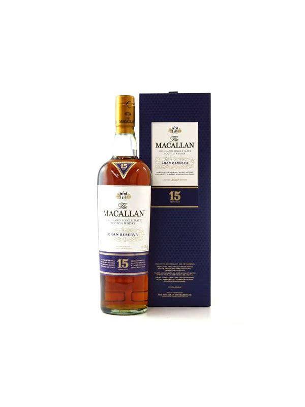 Macallan 15-year-old  Gran Reserva