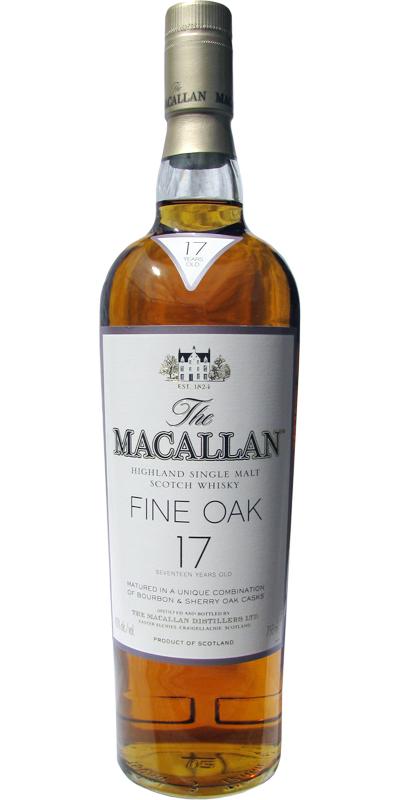 Macallan 17-year-old  Fine Oak