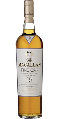 Macallan 18-year-old  Fine Oak