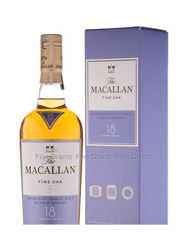 Macallan 18-year-old  Fine Oak