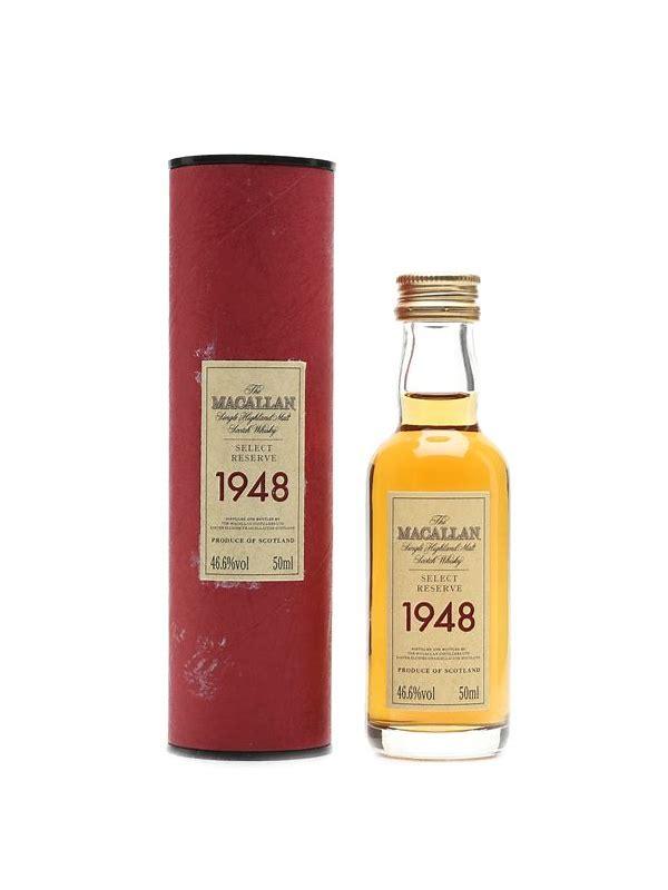 Macallan 1948  Select Reserve - 21st April