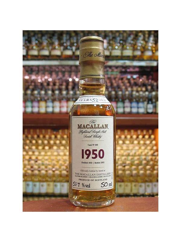 Macallan 1950  Fine & Rare