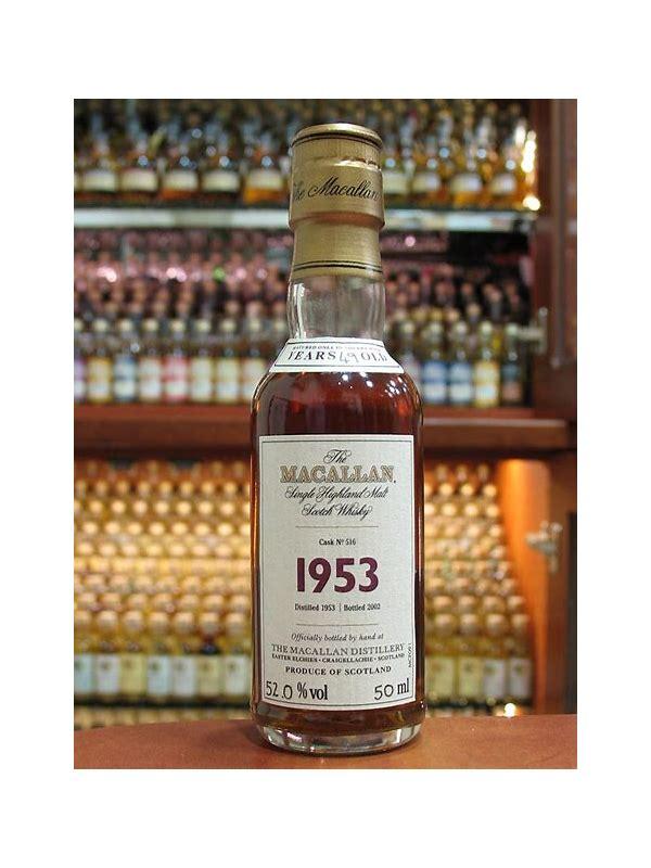 Macallan 1953  Fine & Rare