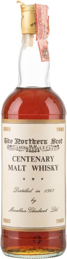 Macallan 1963 The Northern Scot  Centenary Malt Whisky