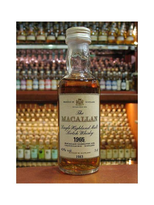 Macallan 1965  Vintage