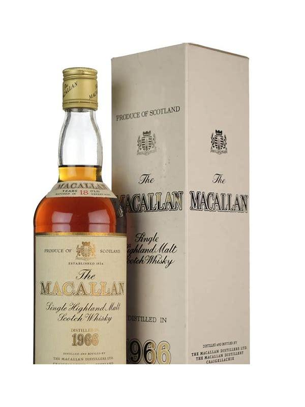 Macallan 1966  Single Highland Malt Scotch Whisky