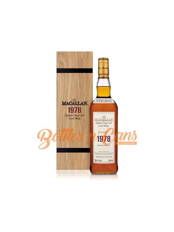 Macallan 1978  Fine & Rare
