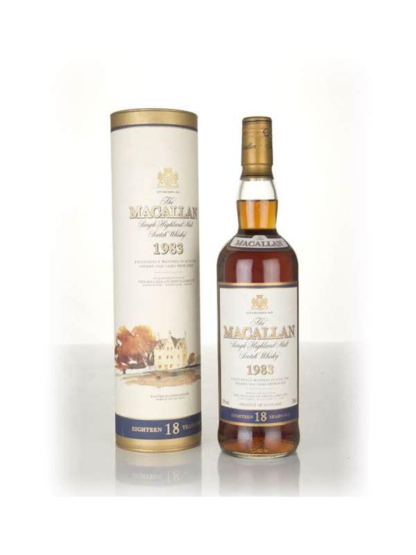 Macallan 1983  Vintage