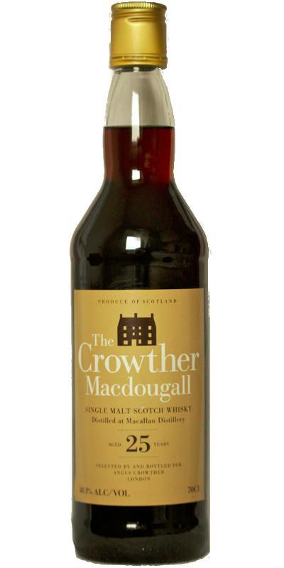 Macallan 1984  The Crowther Macdougall