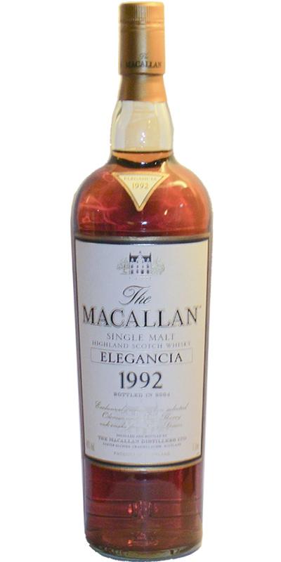 Macallan 1992  Elegancia