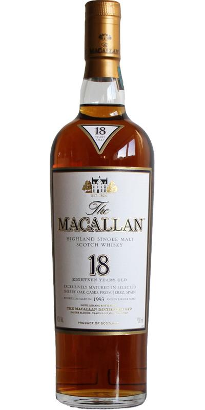 Macallan 1993  Sherry Oak