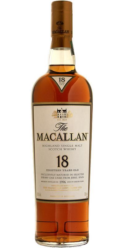 Macallan 1996  Sherry Oak