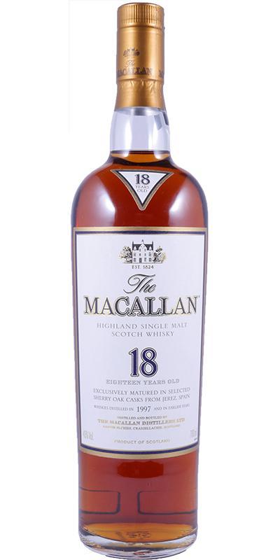 Macallan 1997  Sherry Oak
