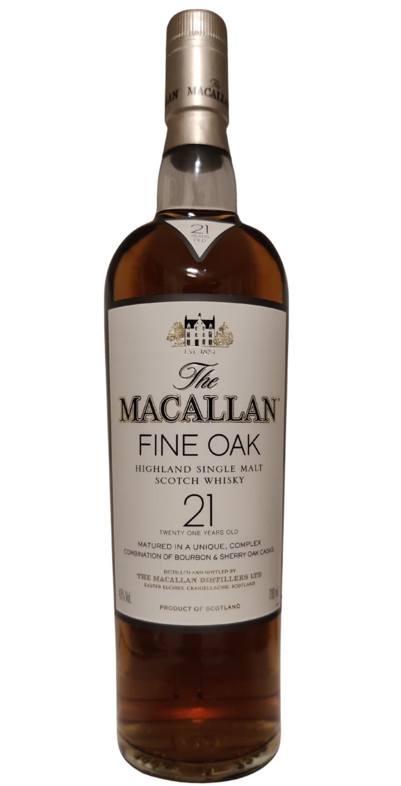 Macallan 21-year-old  Fine Oak