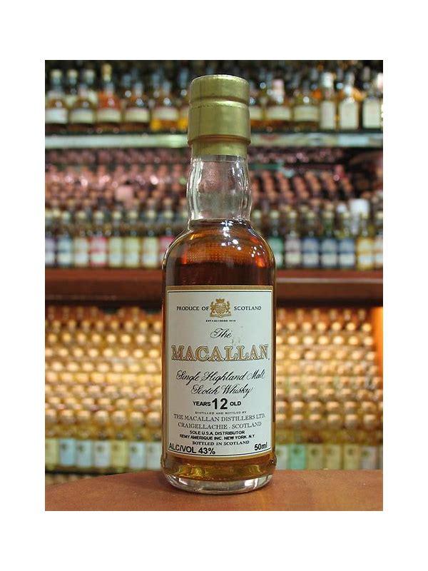 Macallan 25-year-old  Remy Martin Amerique import