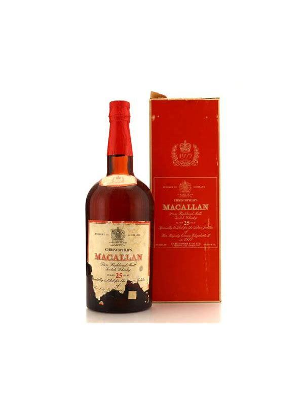 Macallan 25-year-old  Christopher's